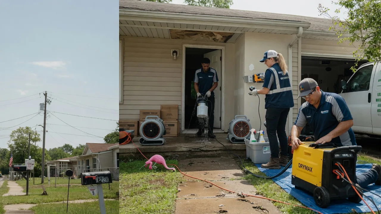 Storm Damage Water Removal in Mason City, NE near me